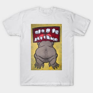 Fat Body Big Teeth Monster T-Shirt